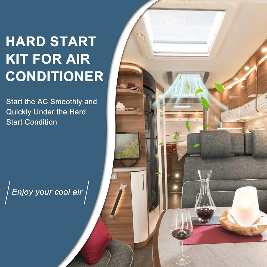 Fetechmate 8333A9021 Air Conditioner Hard Start Kit 2 Pack Z5669