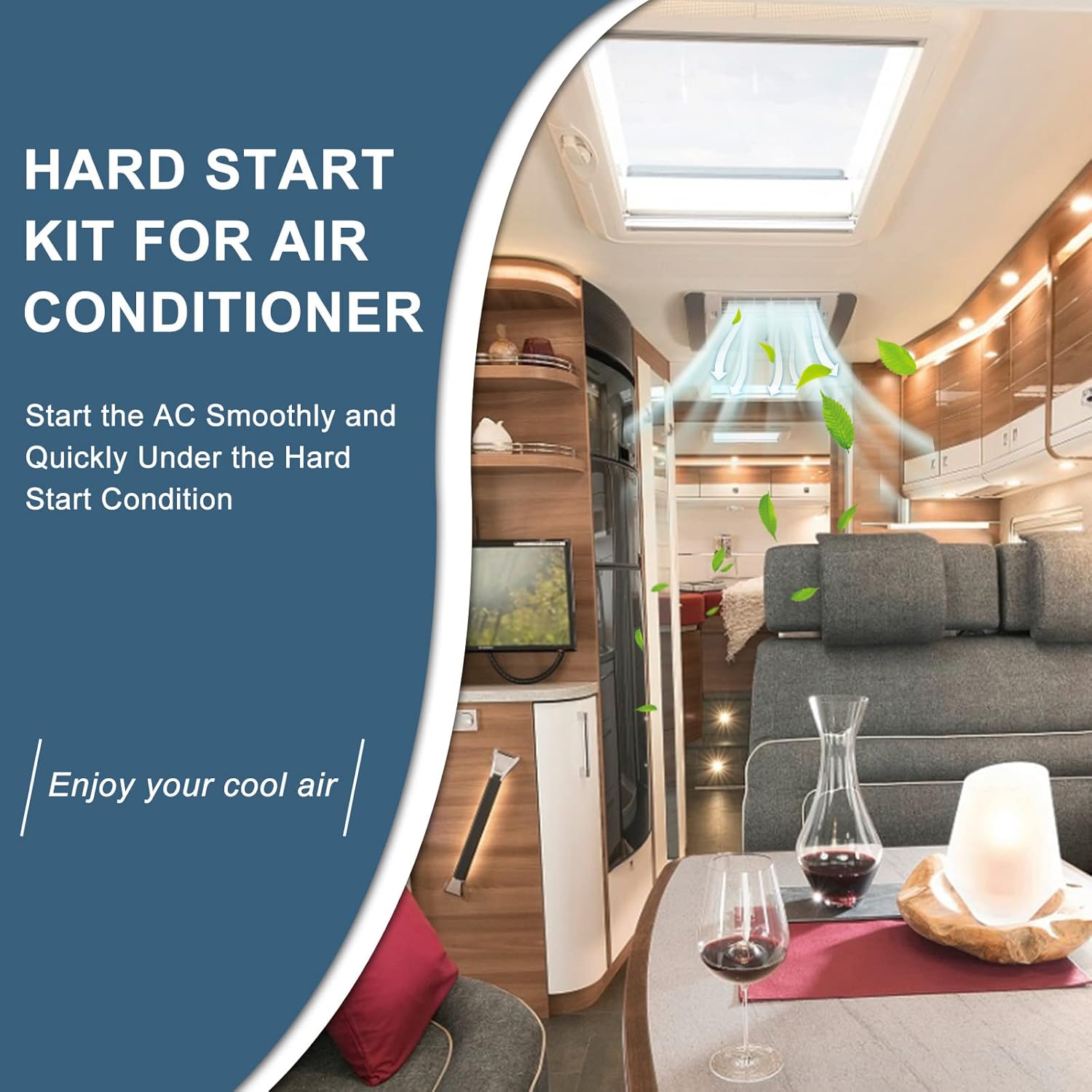 Fetechmate 8333A9021 Air Conditioner Hard Start Kit 2 Pack Z5669