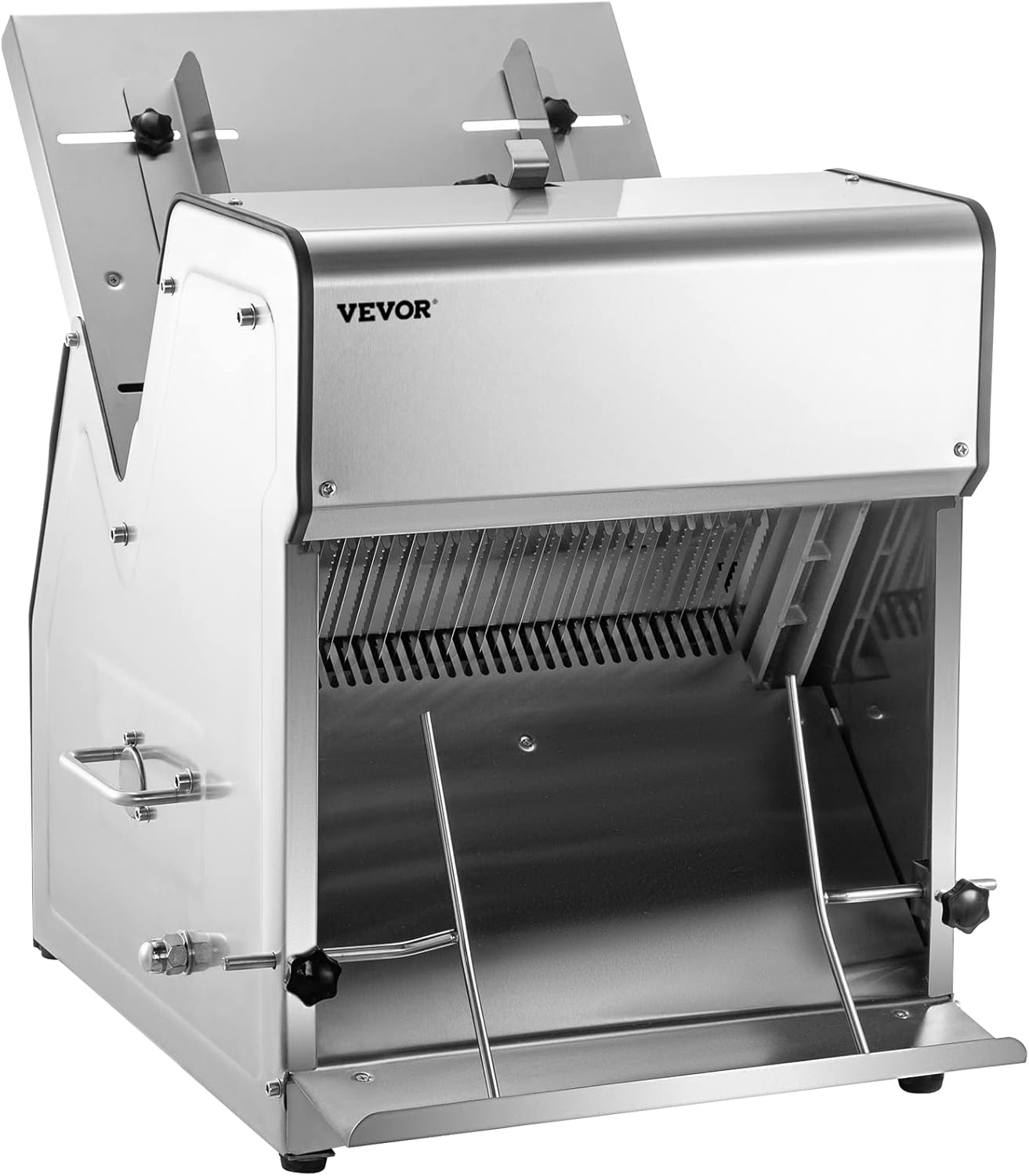 VEVOR Commercial Toast Bread Slicer 12mm Electric Bread Cutting Machine 110V H217