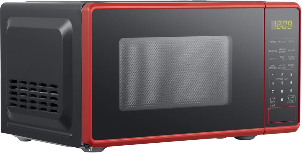 0.7 cu. ft. Countertop Microwave Oven, 700 Watts, Red V142