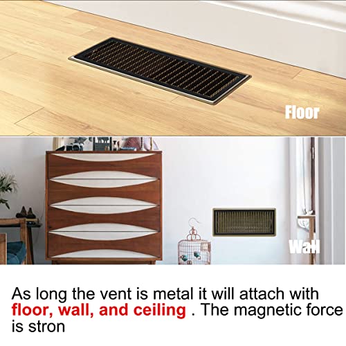 Floor Register Vent Cover with Trap Screen R65547