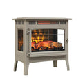 Duraflame Electric Infrared Quartz Fireplace Stove with 3D Flame Effect