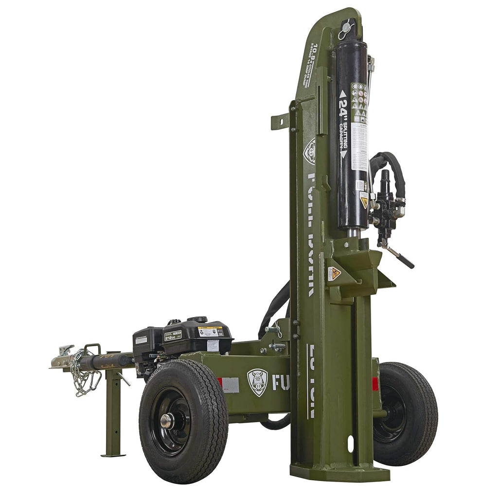 28 Ton Log Splitter with Full Boar Engine 212cc Z653
