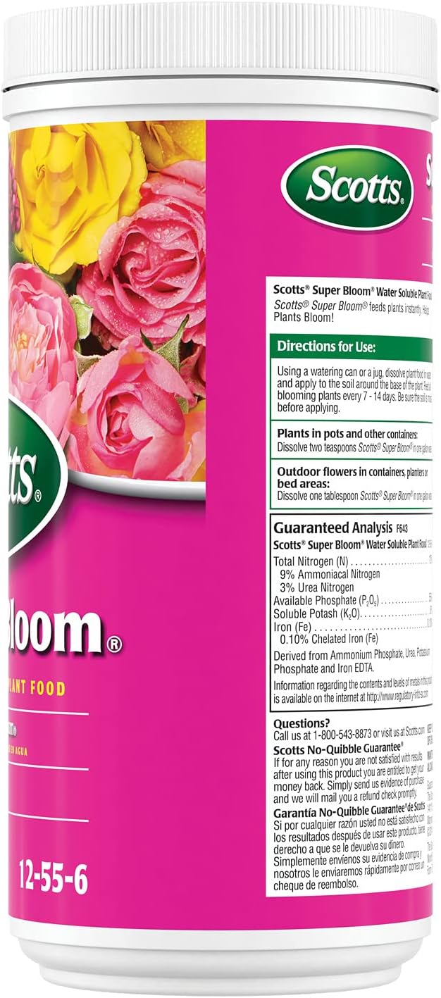 Scotts Super Bloom Water Soluble Plant Food, 2 lb K99049