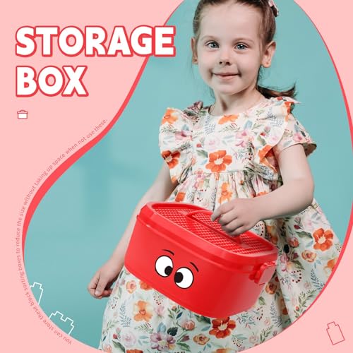 Toy Blocks Sorter Sifter, Portable Storage Brick Box for Lego Blocks F1191