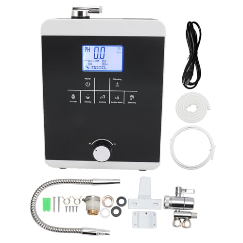 Alkaline Water Ionizer Machine 5 Settings LCD Display Wall Mountable S562