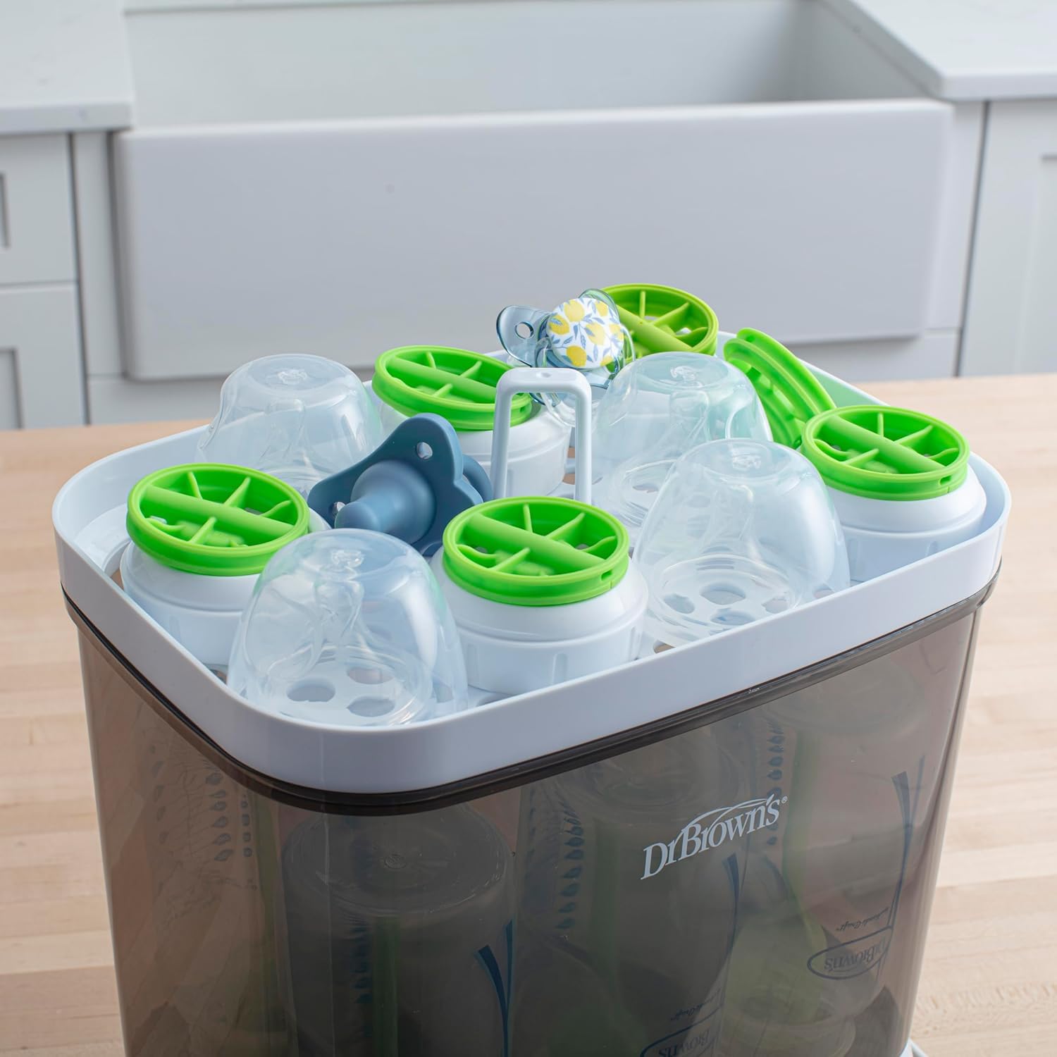 Dr. Brown's All-in-One Sterilizer and Dryer for Baby Bottles & Parts Y12428