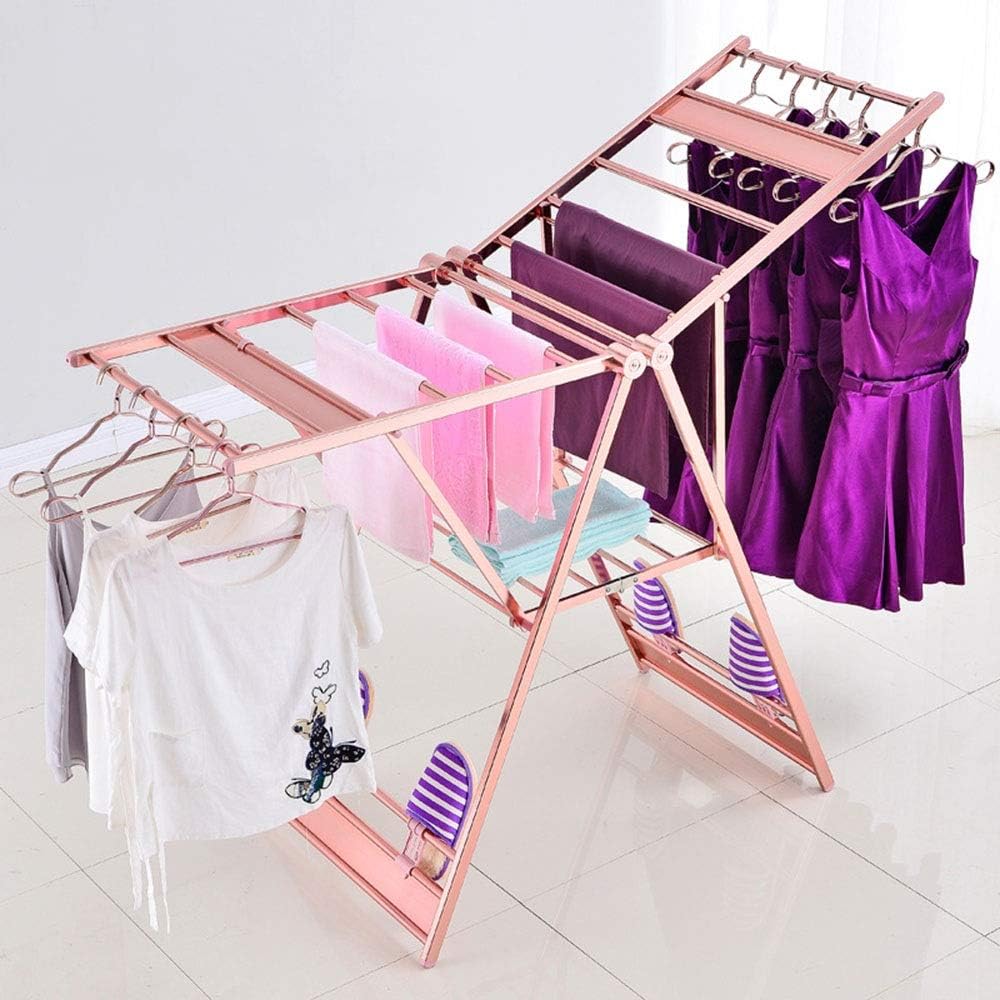 Folding Space-Saving Airer Drying Rack for Laundry V324888