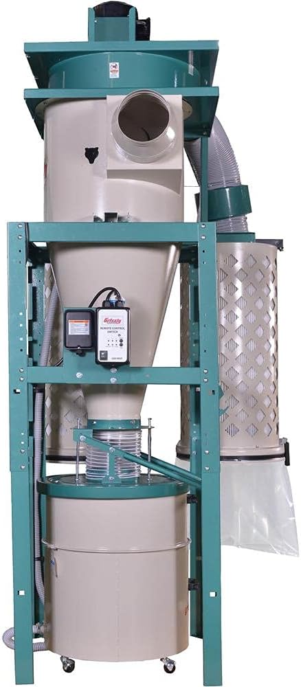 Grizzly Industrial G0442 5 HP Cyclone Dust Collector U2849