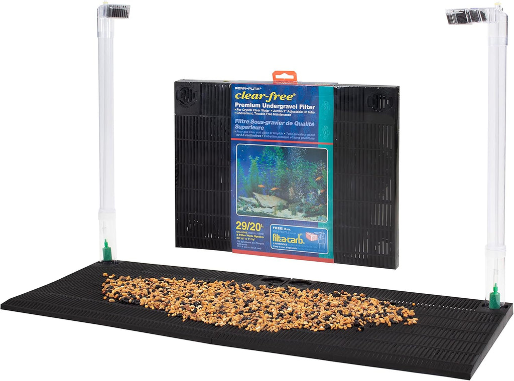 Penn-Plax Undergravel Aquarium Filter for 20-29 Gallon Tanks M114