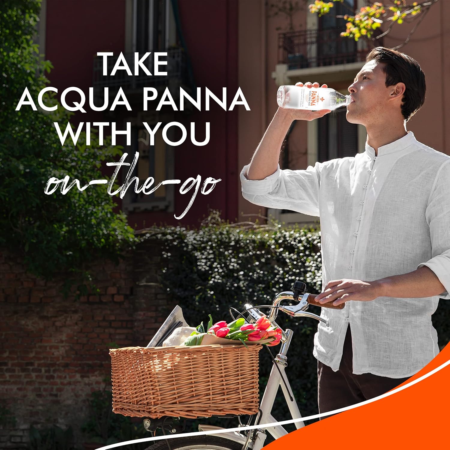 Acqua Panna Natural Spring Water, 16.9 Fl Oz, 24 Pack R87901