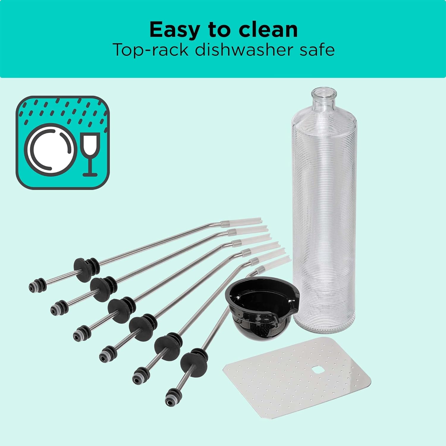 BLACK+DECKER bev Cocktail Maker Machine for Bartesian Capsules B2415