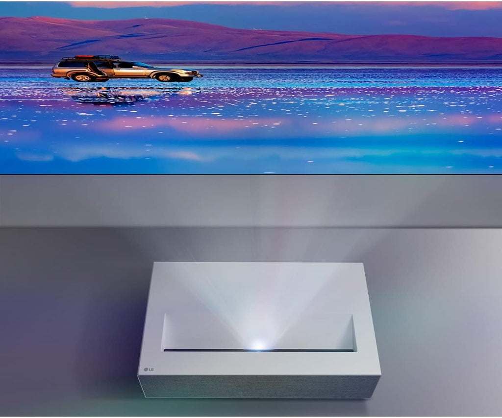 LG CineBeam UHD 4K Projector HU715QW - DLP Ultra Short Throw Laser, White S491767