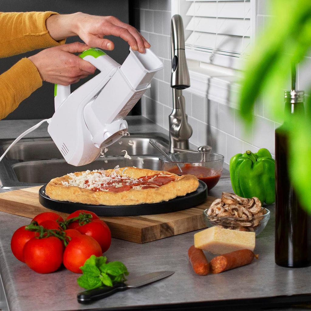 Presto Salad Shooter Electric Slicer/Shredder, White A475