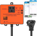 Wi-Fi Smart Power Failure Alarm with Surge Protector, Remotely Monitor and Control Your Refrigerator Via App, Ensuring The Safety of Refrigerator and Food Stored Inside
