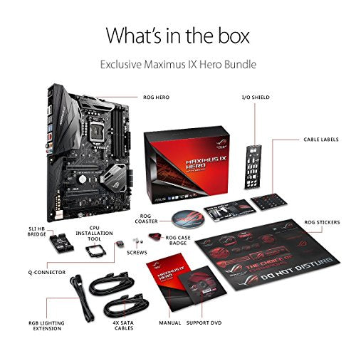 ASUS ROG Maximus IX Hero LGA1151 DDR4 ATX Motherboard P6239