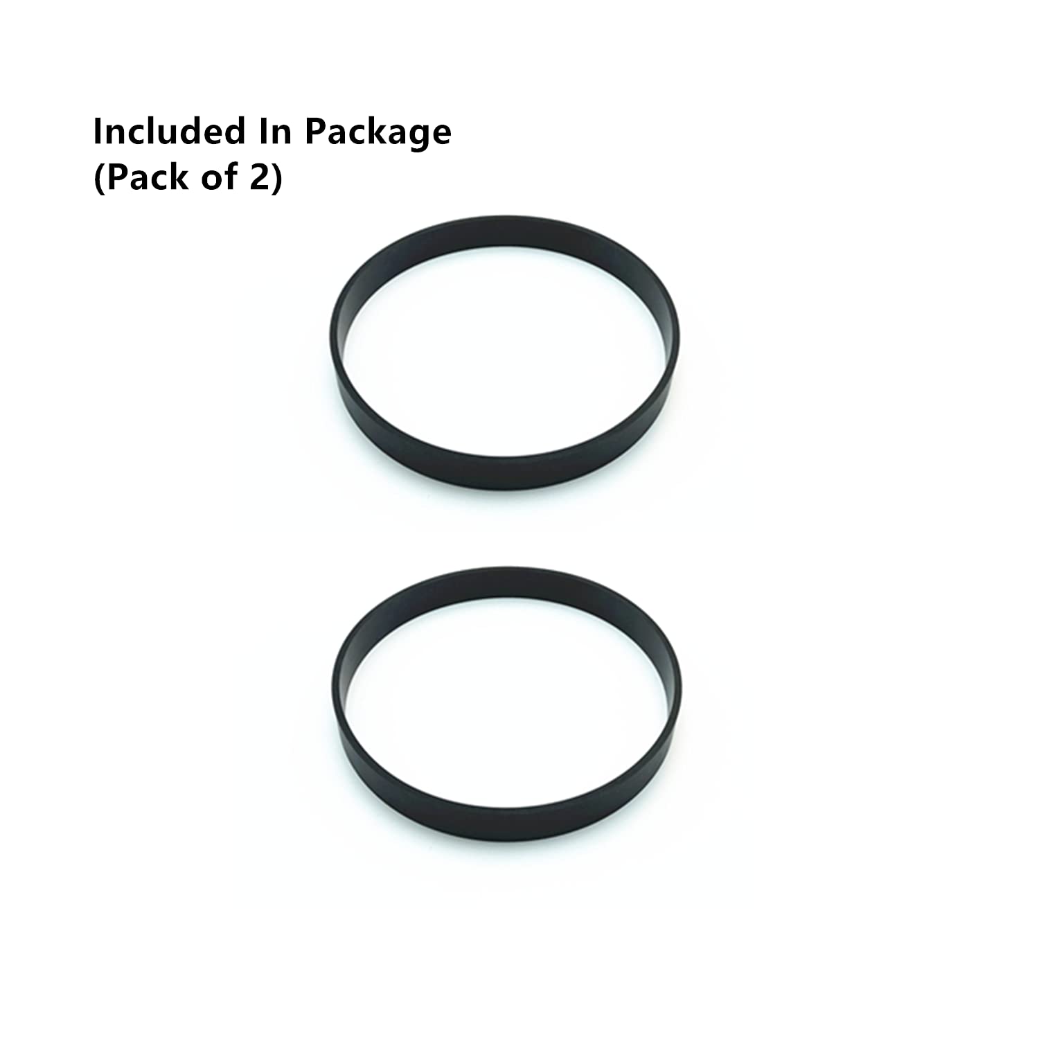 Hoover Total Home Pet Vacuum Belts, Compatible with UH74100, UH74110 (2-Pack) R12218