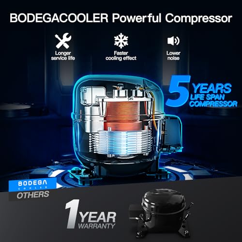 BODEGACOOLER TWW Series 12 Volt Car Refrigerator W3946