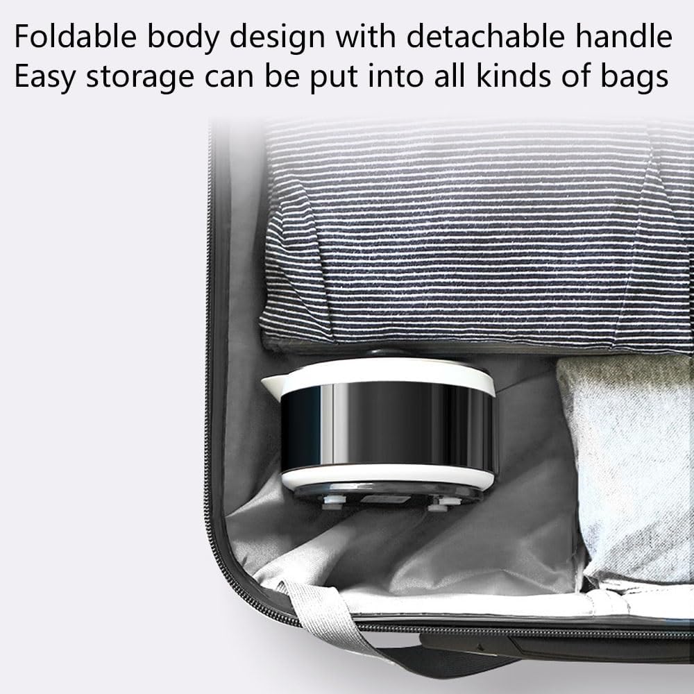 Foldable Electric Kettle with LED Display, Food Grade Silicone, 0.6L W929