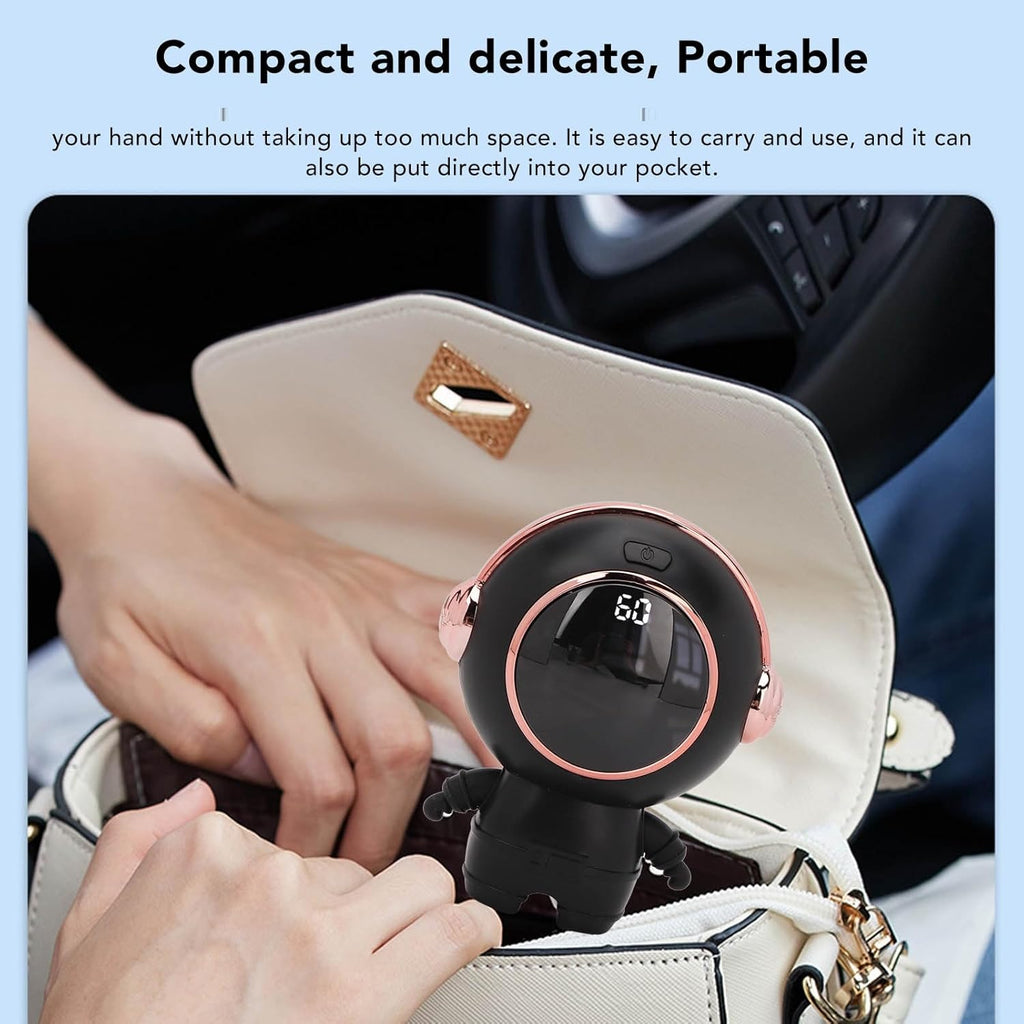 USB Rechargeable Portable Heater for Winter (Black) F3831