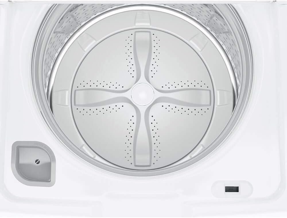 GE GTW500ASNWS Top Loading Washer with Stainless Steel Basket, White T776267