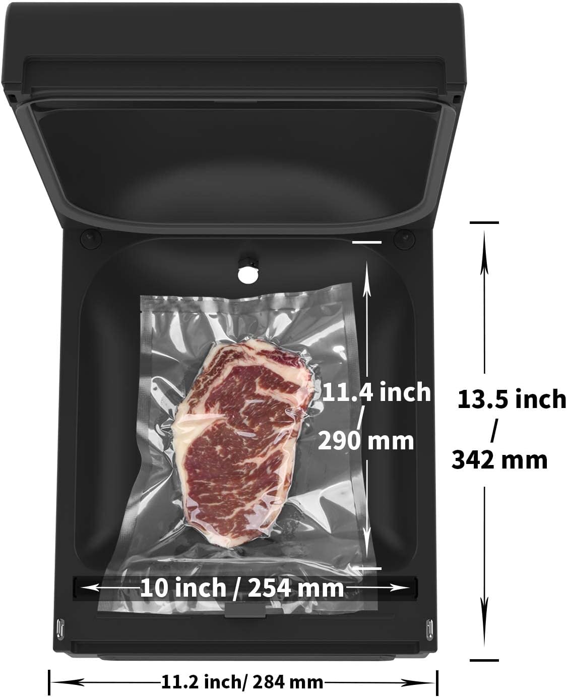 Wevac CV10 Chamber Vacuum Sealer for Liquid & Juicy Food B116706