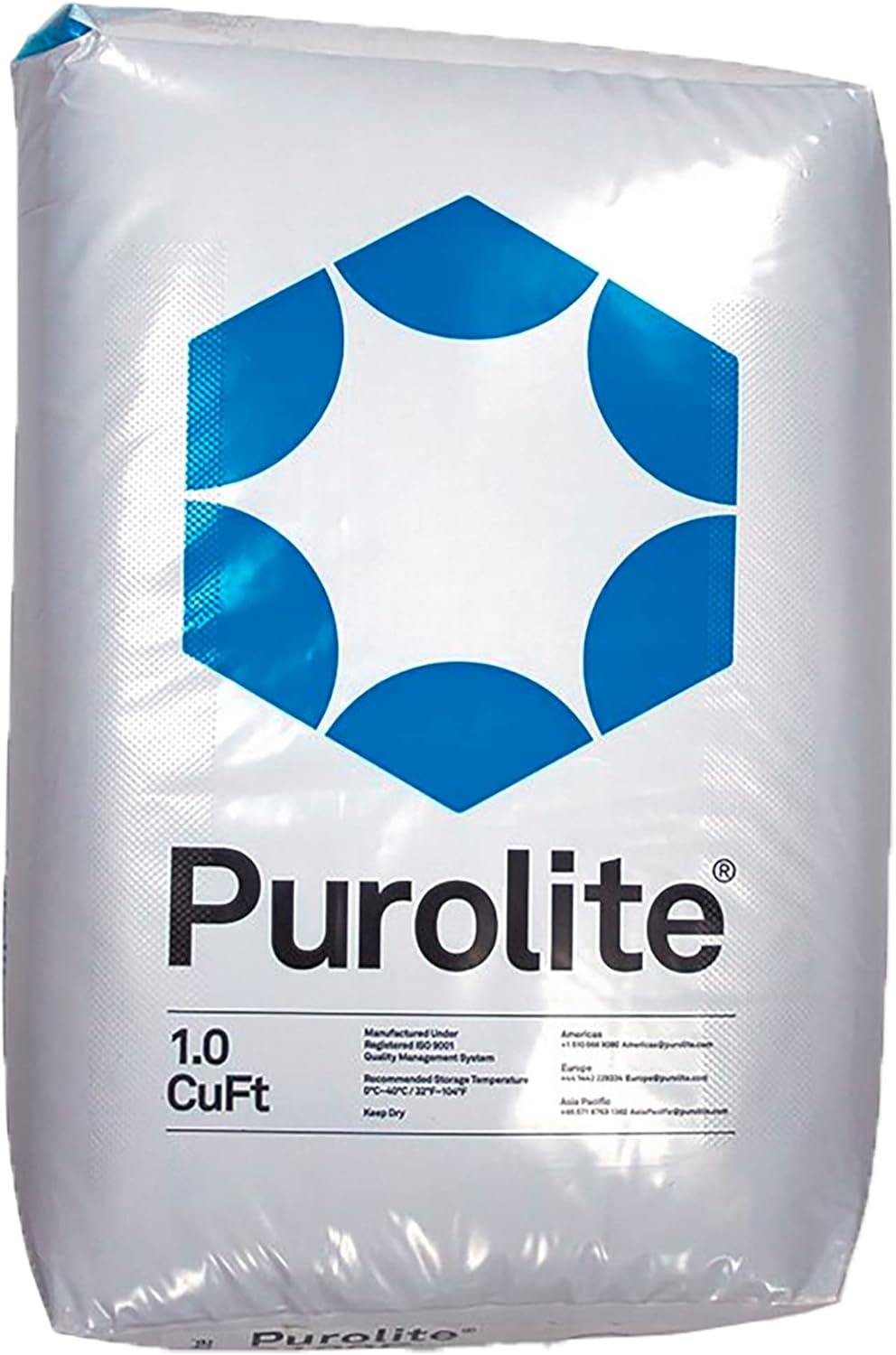 Purolite C100E Resin C-100E Replacement for Water Softener 1 Cu Ft Bag