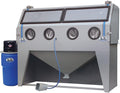 Skat Blast TP Tools USA 2872 Sandblast Sandblasting Cabinet with HEPA Vacuum, 72" W x 28" D x 28" H Work Area, Made in USA