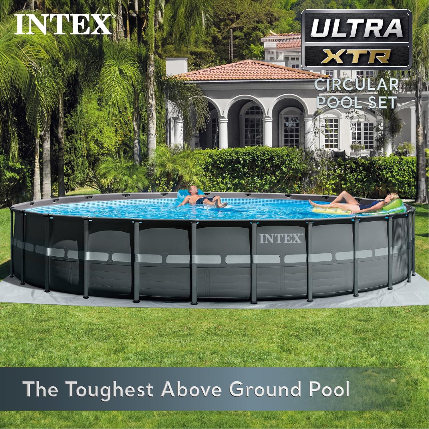 INTEX Ultra XTR Deluxe Above Ground Swimming Pool Set 24ft x 52in N661