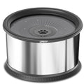 UPSKY 6.5L Dog Water Bowl,1.6 Gallon Super Large Capacity No Spill Dog Water Bowl,Stainless Steel Spill Proof Slow Water Feeder,No Splash Water Bowl with Anti-Slip Mat for Messy Drinkers
