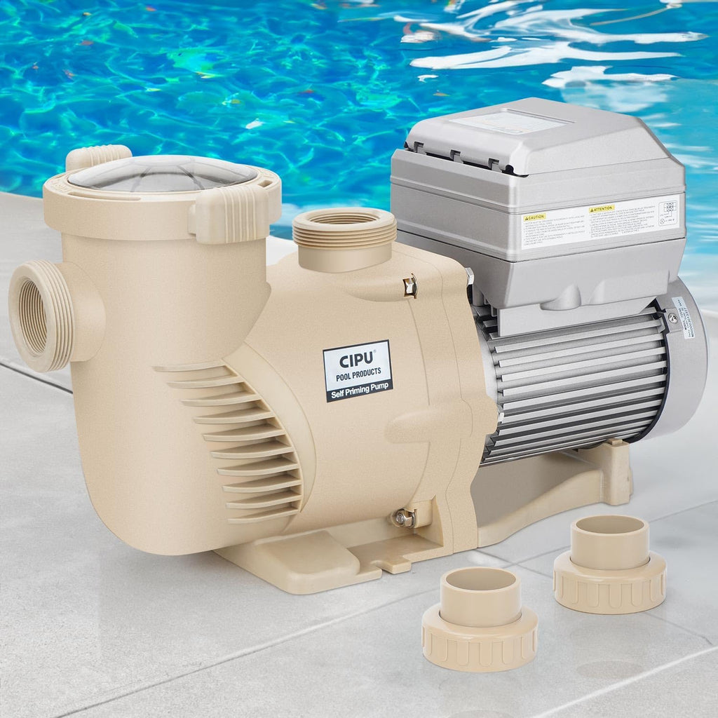 3HP Variable Speed Pool Pump High Performance with Intelligent Control for Easy operation and Energy Saving for All-Weather Clean Swimming Pools Water Filter System Replacement 230V CSPPV546