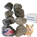 Volcanic Pumice Chinchilla Chew Block | Mined in USA | 100% Natural and Genuine | Pumice Stone for Small Animals | by Billy Buckskin Co.