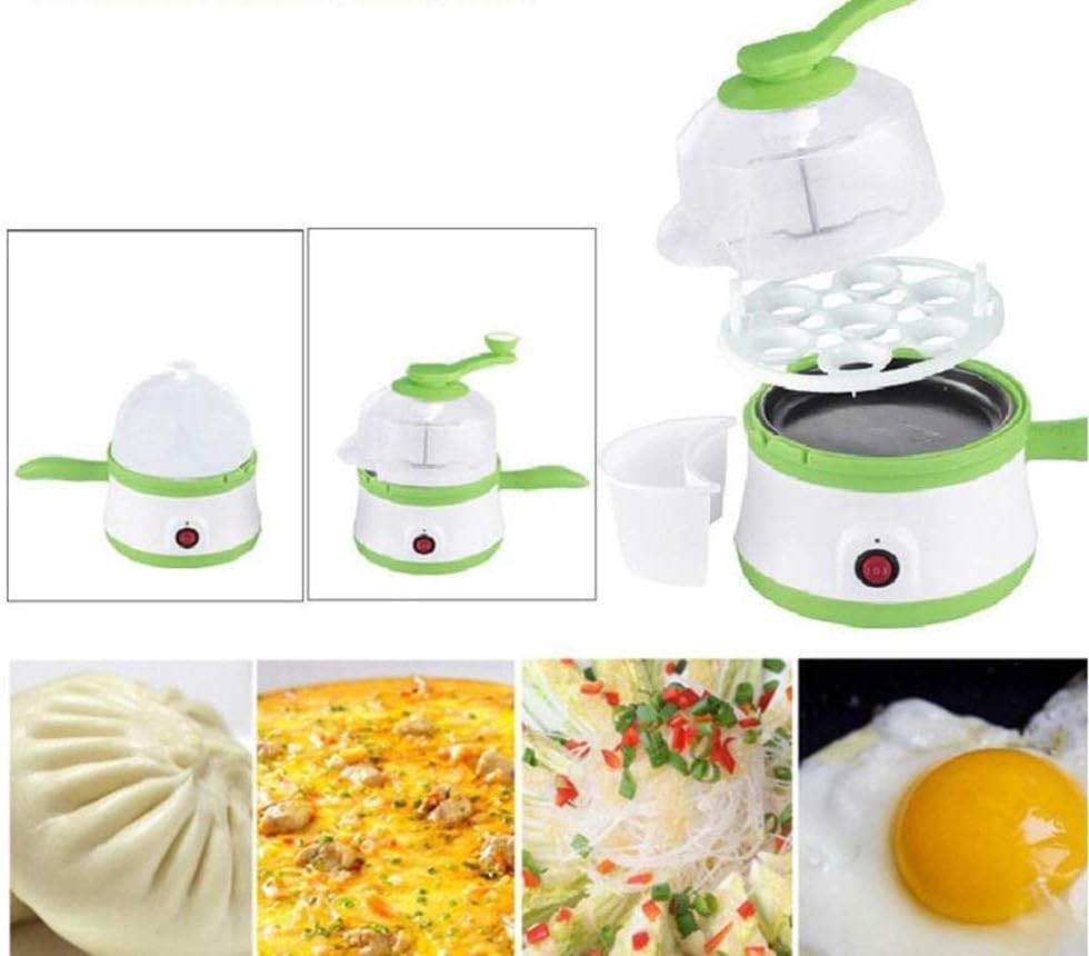 Popcorn Maker Electric Machine with Egg Boiler Steamer D53764