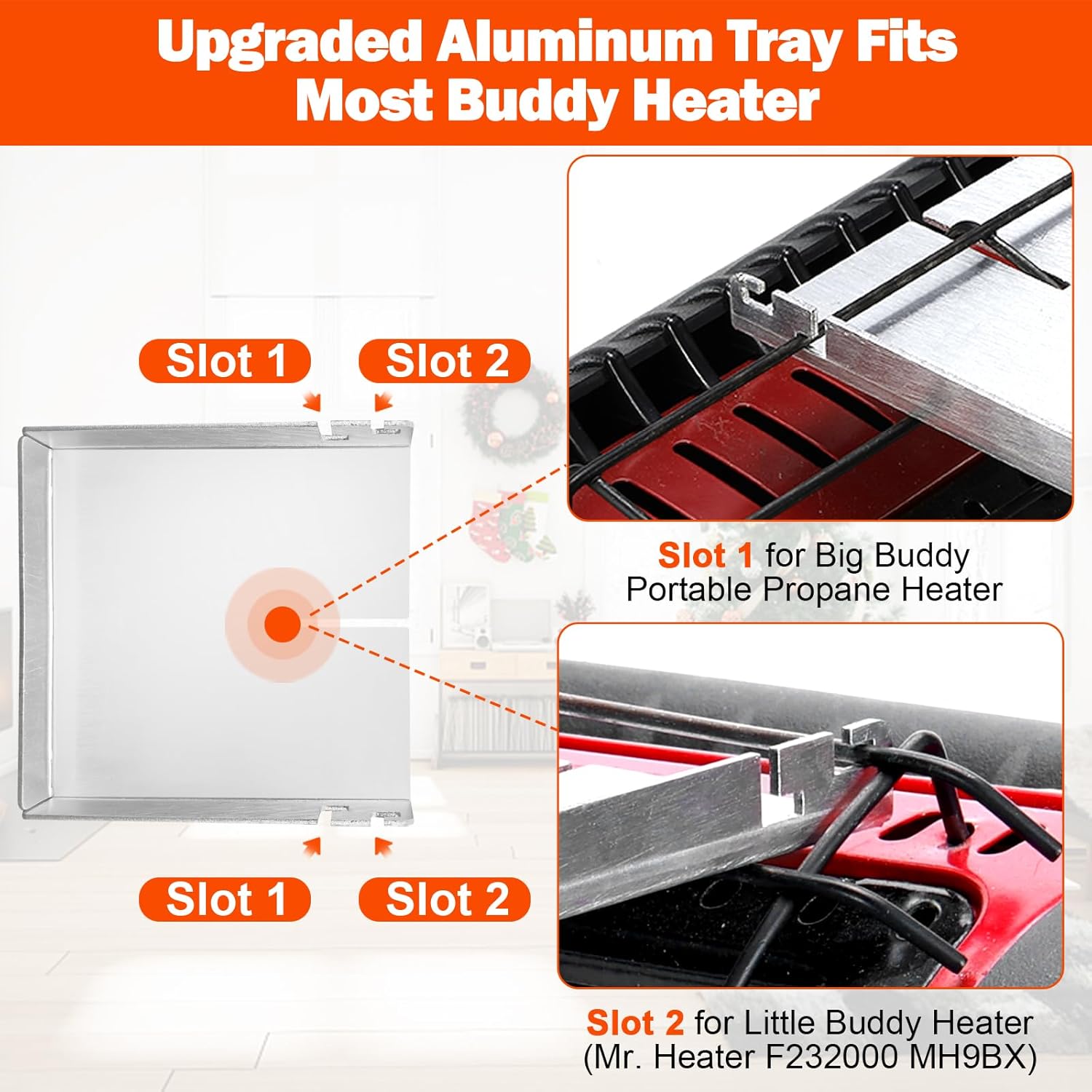Heat Powered Stove Fan for Mr. Buddy Heater with Bracket & Thermometer R713543