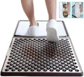 Non Slip Shoe Soles Disinfecting Floor Mat, Automatic Cleaning Household Foot Pads, Indoor Outdoor Rubber Easy Clean Sole Doormat, Carpet and Door Mats, Shoe Sole Cleaner, Washabl Footbath Mat