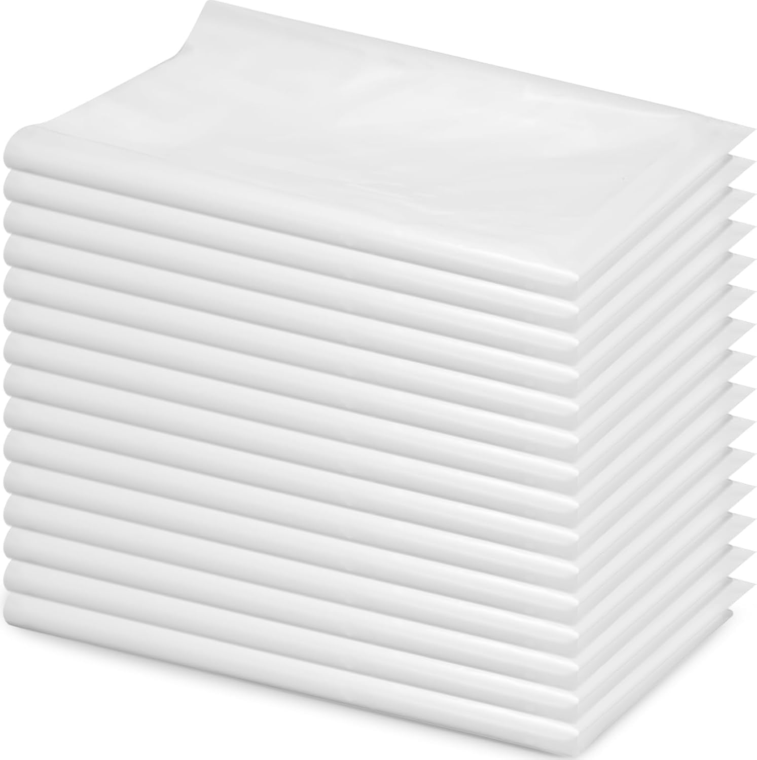 15 Pieces Dust Collector Bags 39.37 x 31.5 Inch Replacement Plastic Clear Dust Collectors Bag 70 Gallon for Woodworking Dust Collector