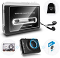 Updated Cassette Tape Player with Speaker Portable Cassette to MP3 Converter Audio Cassette to Digital Converter via USB Auto Reverse Clear Stereo Compatible with Mac Laptops & Personal Computers