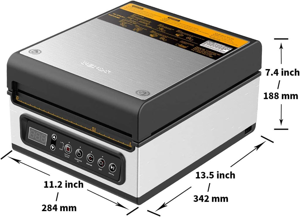 Wevac CV10 Chamber Vacuum Sealer for Liquid & Juicy Food B116706