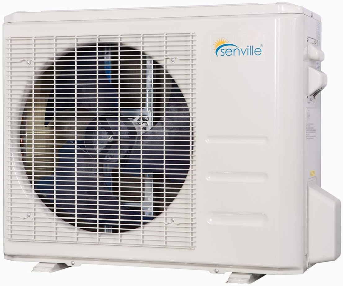 Senville 12,000 BTU Floor Console Mini Split AC/Heating System, White M928045