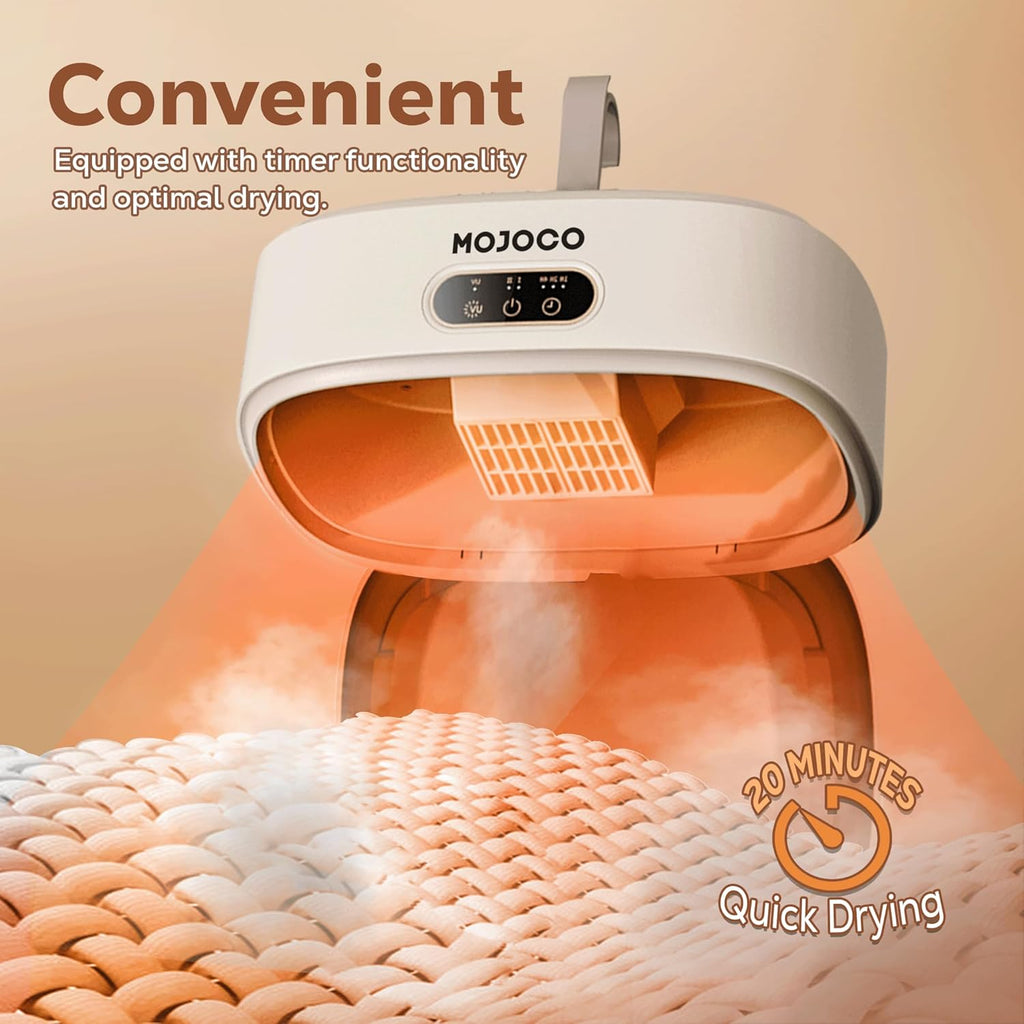 Mojoco Portable Clothes Dryer for Apartment, RV, Travel N5311