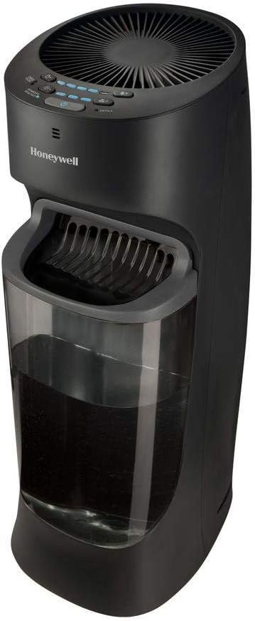 Honeywell HEV615B Top Fill Cool Moisture Tower Humidifier in, Black
