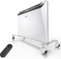 Ballu Convection Space Heaters for Indoor Use,1500W Whole Room Heating with Remote,24 hours Timer,Eco,Stand & Wall mount,Large Room Panel Electric Space Heater