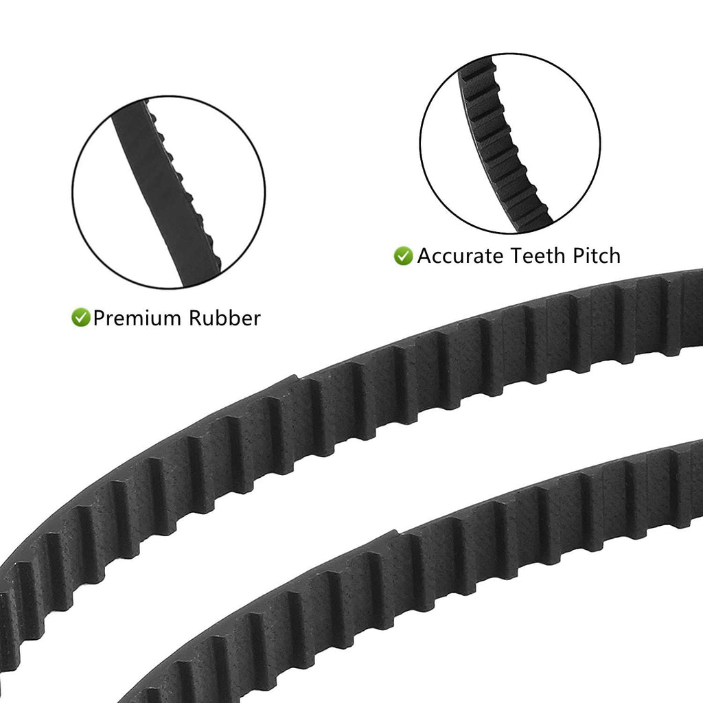 Replacement Belts for Shark Navigator Upright Vacuum Cleaner (Pack of 2) M270946