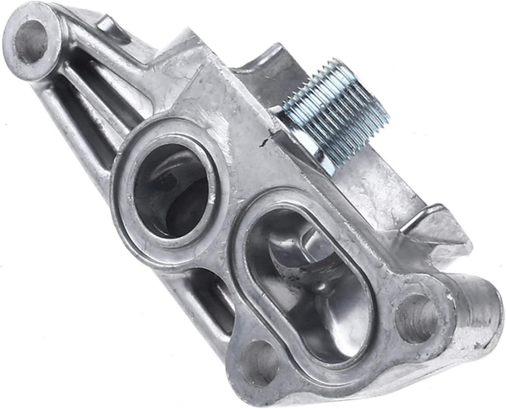 A-Premium Oil Filter Housing with 2 O-Rings Compatible with Honda CR-V, Civic, Accord 2.4L U37274