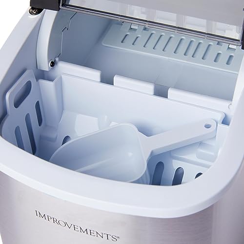 Improvements 26 lb. Portable Compact Ice Maker with Handle (Renewed) G5678