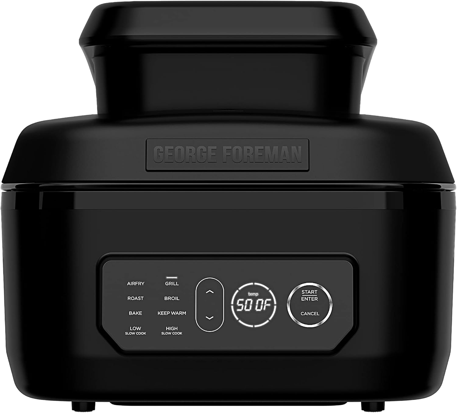 George Foreman Beyond Grill™ 7-in-1 Electric Indoor Grill with Air Fry Technology, Black O709