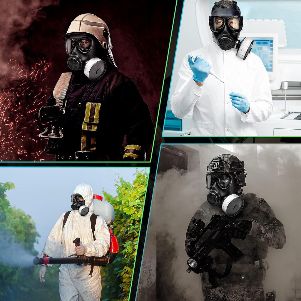Tactical Gas Mask with 40mm Activated Carbon Filter P337808