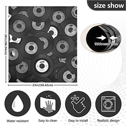 Magnetic Dishwasher Fridge Door Cover Sticker 23"x26" W91723