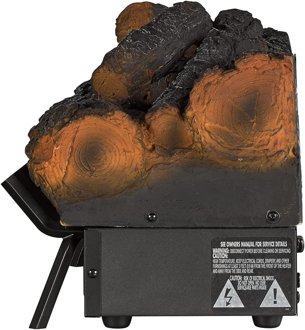 duraflame® Infrared Quartz Electric Log Set Heater with Remote, Rustic Pine F303386