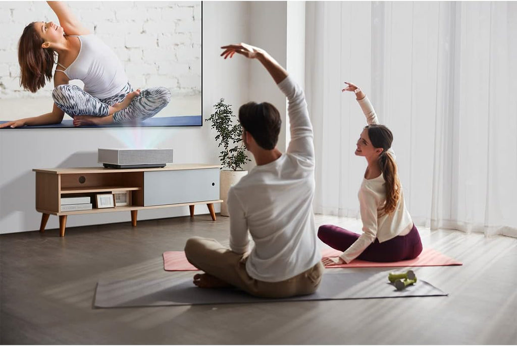 LG CineBeam UHD 4K Projector HU715QW - DLP Ultra Short Throw Laser, White S491767